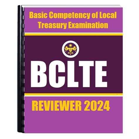 bclte reviewer|treasury exam.